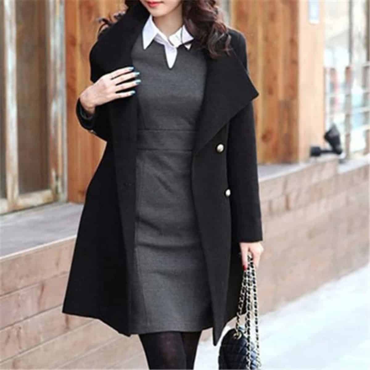 Tổng hợp Áo Khoác Len Nữ Đẹp giá rẻ, bán chạy tháng 10/2023 - BeeCost